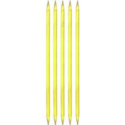 Knitpro Trendz Strumpstickor Akryl 20cm 6,00mm 7.9in US10 Yellow