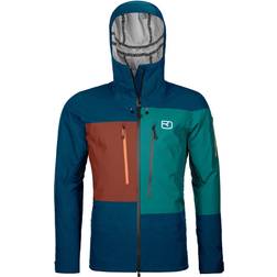 Ortovox 3L Deep Shell Jacket M - Petrol Blue