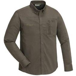 Pinewood Tiveden Anti-Insect Shirt D.Olive/Suede Brown