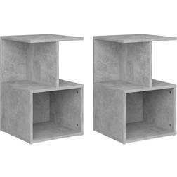 vidaXL - Bedside Table 35x35cm