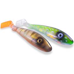 Svartzonker Big McRubber Flash Series (2-pack) Hot Perch & Baby Pike