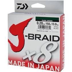 Daiwa J-braid 8 150 0.200 mm Green