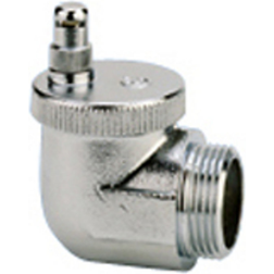 Milton Megatherm Valvola automatica di sfogo aria per tutti i tipi di radiatori Caleffi 504 1/2 m