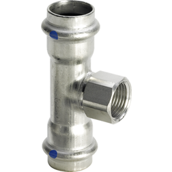 VIEGA Sanpress Inox Lf T-stykke 22 Mm X 1/2" X 22 Mm