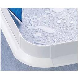 Vandspærre 1000mm hvid pvc