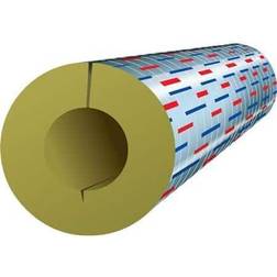 Rockwool 15x30mm Rockw. Aluskål M/tape