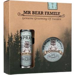Mr. Bear Family Mr Bear Kit Spray & Pomade Springwood 100ml