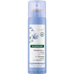 Klorane Volumising Dry Shampoo with Organic Flax Fibre for Fine, Limp Hair 150ml