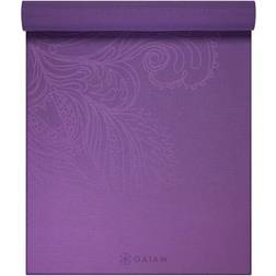 Gaiam Fading Flower Yoga Mat 4mm