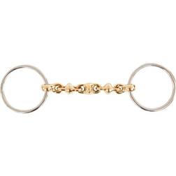 Br Double Joint Snaffle Ring Waterford Cuprion