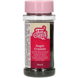 Funcakes Sugar Crystals Black Spiselig