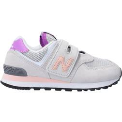 New Balance Kid's 574 - Summer Fog/Oyster Pink