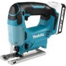 Makita Akku stiksav JV183DWE; 18 V; 2x1,3 Ah batteri.; (G serie)