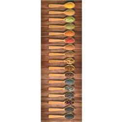 vidaXL Spoon Multifärgad 60x180cm