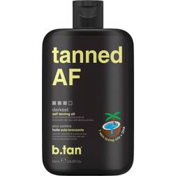 b.tan Tanned AF Intensifier Deep Tanning Dry Spray Oil 236ml