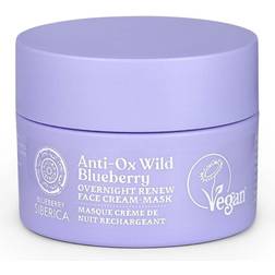 Natura Siberica Anti-Ox Wild Blueberry Overnight Renewing Face Cream-Mask 50ml