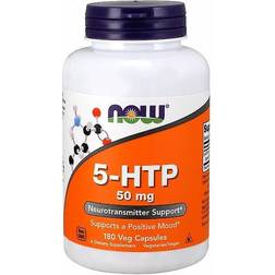Now Foods 5-HTP 50mg 180 Stk.