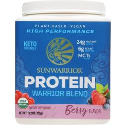 Sunwarrior Warrior Blend Plant-Based Organic Protein Berry 13.2 oz