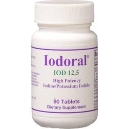 Iodoral, High Potency Iodine, 12.5mg x 90Tabs