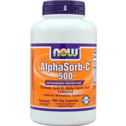 Now Foods AlphaSorb-C 500 180 Veg Capsules