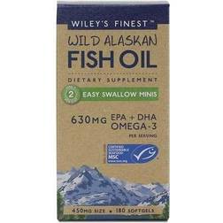 Wiley's Finest Wiley's Finest Fish Oil Easy Swallow Minis 180 Capsules 120 pcs
