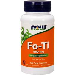 Now Foods Fo-Ti, 560mg 100 vcaps 100 stk