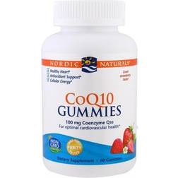 Nordic Naturals CoQ10 Gummies, 100mg Strawberry 60 gummies 60 stk