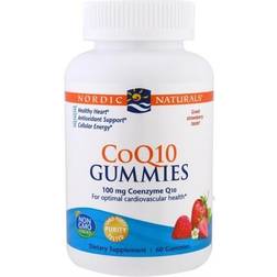 Nordic Naturals CoQ10 Gummies, 100mg Strawberry 60 gummies