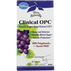 Terry Naturally Clinical OPC French Grape Seed Extract VX1 300 mg 60 Capsules