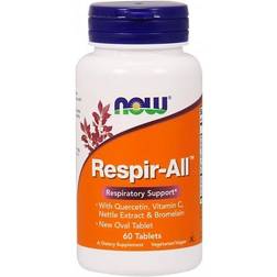 Now Foods Respir-All 60 Tablets