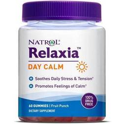 Natrol Relax Plus Day Calm Fruit Punch 60 Gummies