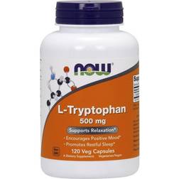 Now Foods L-Tryptophan, 500mg 120 vcaps 120 pcs