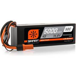 Spektrum 14.8V 5000mAh 4S 50C Smart LiPo Hardcase, IC5