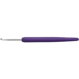 Knitpro 3 mm Waves Aluminium Crochet Hook, Purple