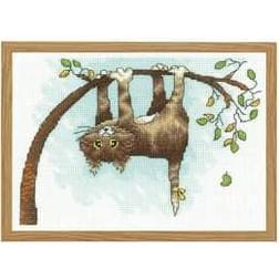 ARTI BALTA Broderikit Tavla Busiga katten