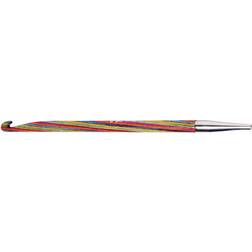 Knitpro KP20752 8 mm Symfonie Crochet Tunisian Single Ended Hooks, Multi-Color