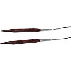 Knitpro Cubics Udskiftelige Rundpinde Træ 13cm 5,00mm US8