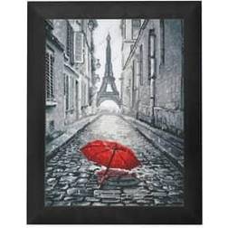 Broderikit Billede Regn i Paris