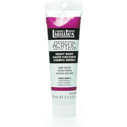 Liquitex Heavy Body Professional Artist Acrylic Colors deep violet 2 oz