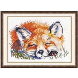 Oven Counted Cross Stitch Kit Red