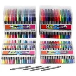 Colortime dobbelttusch, stregtykkelse: 2,3 3,6 mm, 24pk