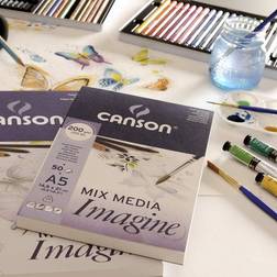 Canson Bloc Dibujo A4 Imagine 21x29.7 cm 50 Hojas