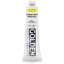 Golden Heavy Body Acrylics cadmium yellow medium hue 2 oz