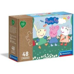 Clementoni Play For Future Peppa Pig 3x48 Pieces