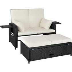 tectake Kreta Loungesæt, borde inkl. 1 sofaer