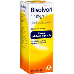 Bisolvon 1.6mg/ml 250ml Lösning