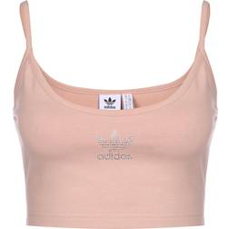 adidas Women's Originals 2000 Luxe Bra Top - Ash Pearl