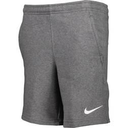 NIKE Park 20 Fleece Shorts Kids - Charcoal Heather/White