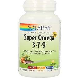 Solaray Super Omega 3-7-9 with Vitamin D3 120 Stk.