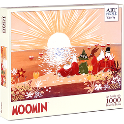 Barbo Toys Mumin Kunstpuslespil Rød 1000 Brikker